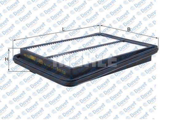 MAHLE LX4551 Hava Filtresi Koleos Ii 1.6 R9m  ####